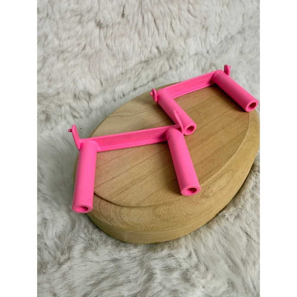 Vintage Barbie Kelly Pop Up Playhouse Replacement Table Legs Pink Mattel 22037-2